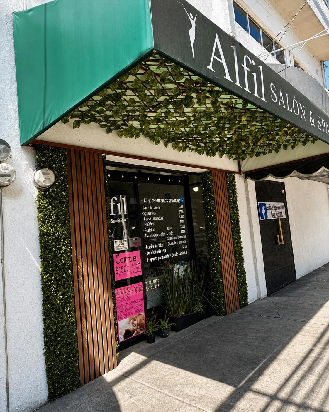 Fachada Alfil Salón & Spa